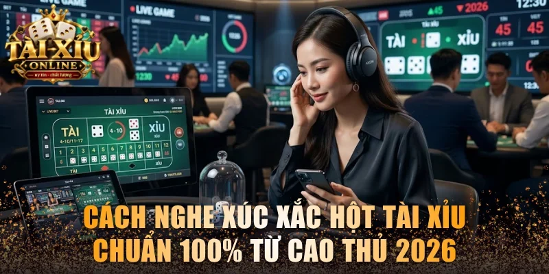 Cách nghe xúc xắc hột tài xỉu