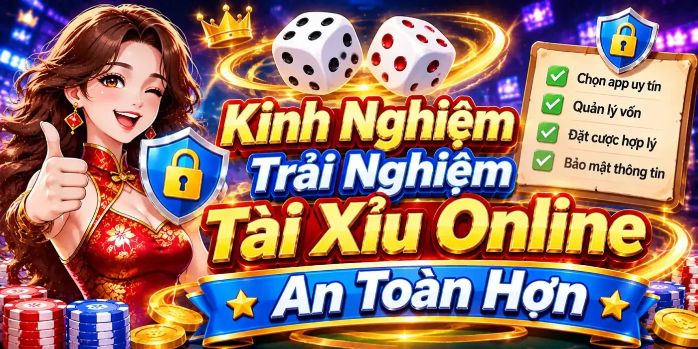 Kinh nghiệm chơi Tài Xỉu Online an toàn