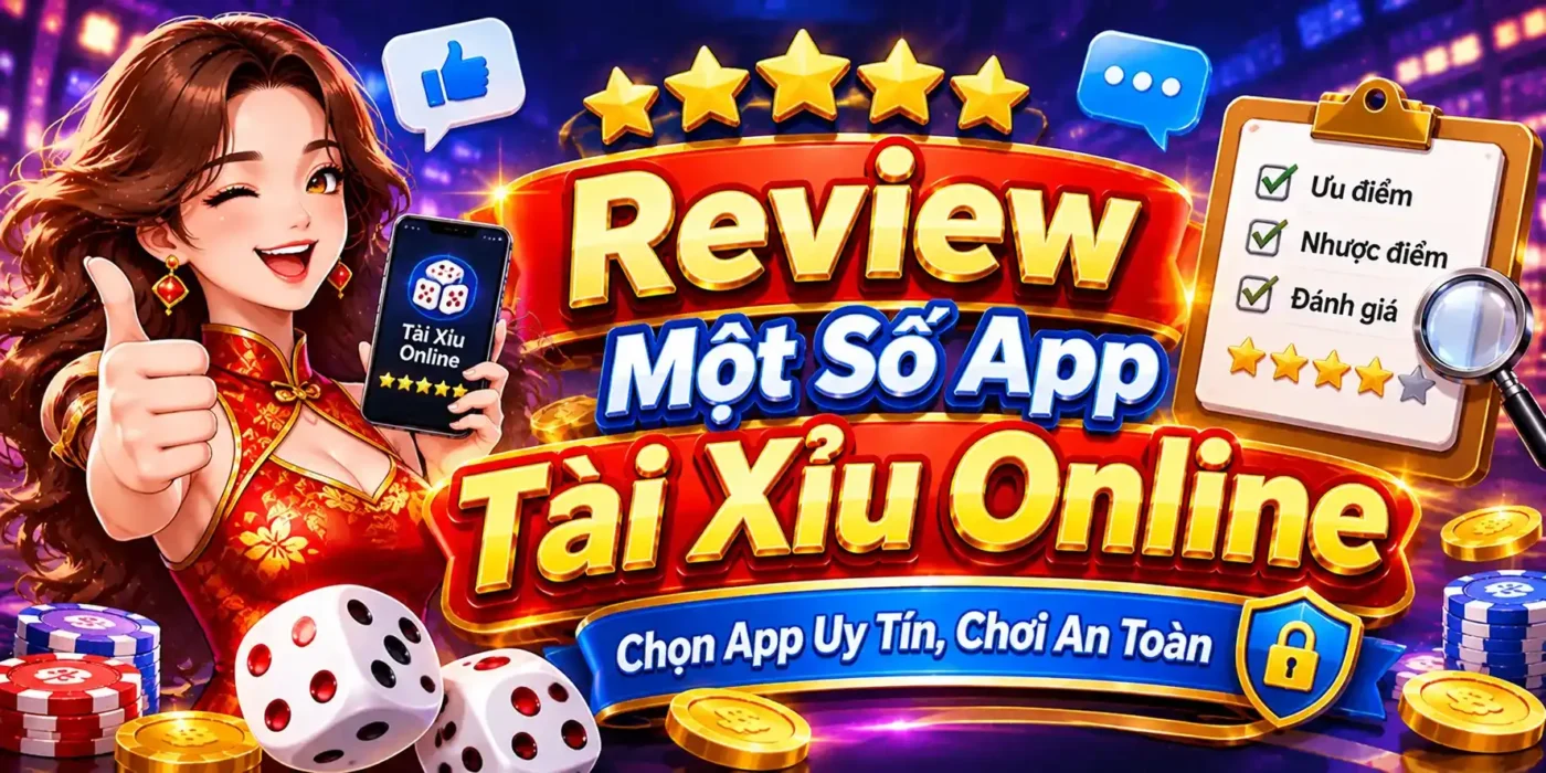 Review 1 số app chơi Tài Xỉu Online uy tín